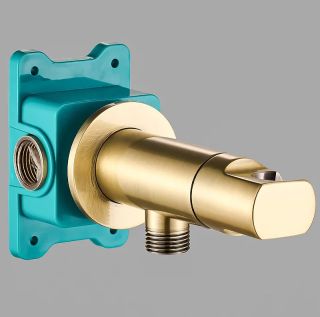 Гигиенический душ со смесителем ALMAes Agata AL-877-09 бронза